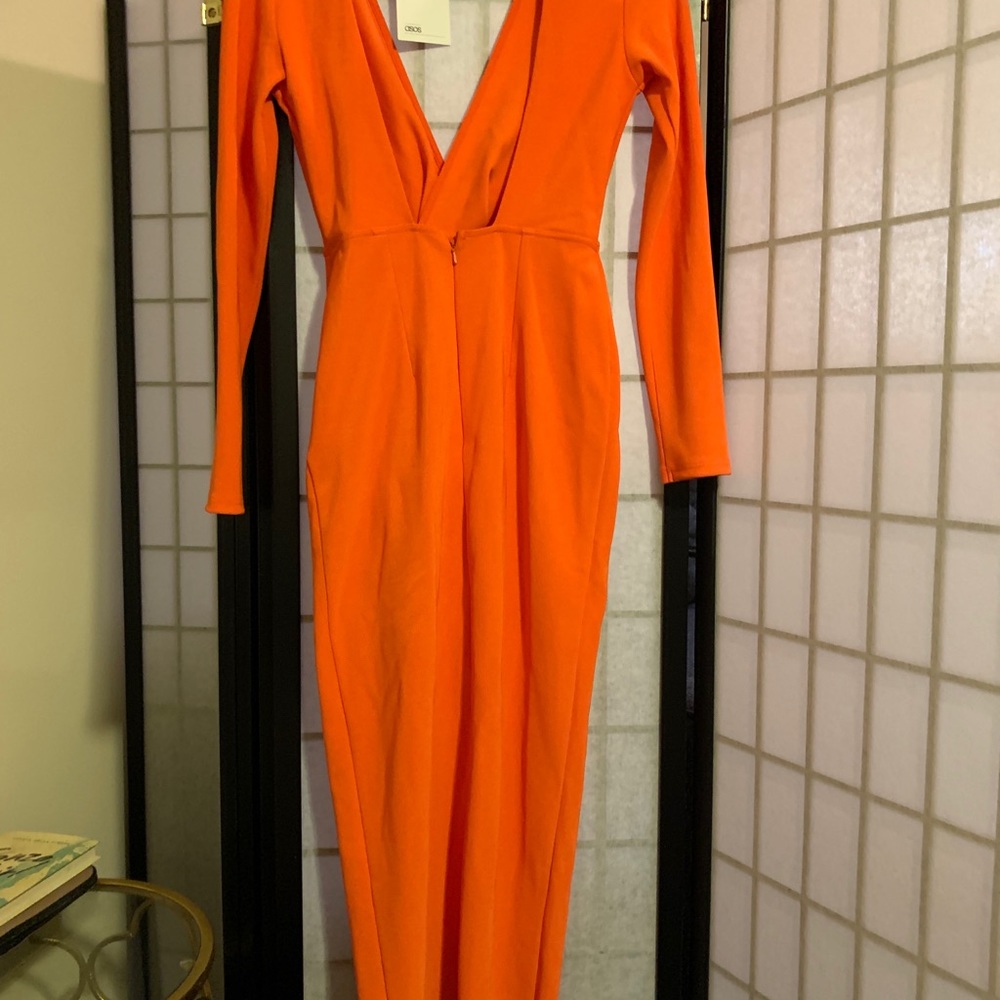 Orange Midi Dress - Picture 3 of 3